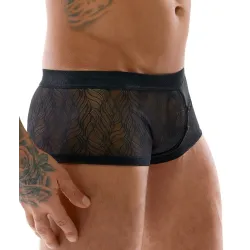 Svenjoyment Boxer avec boutons Tunio Noir